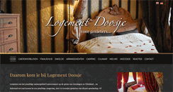 Desktop Screenshot of logementdoosje.nl